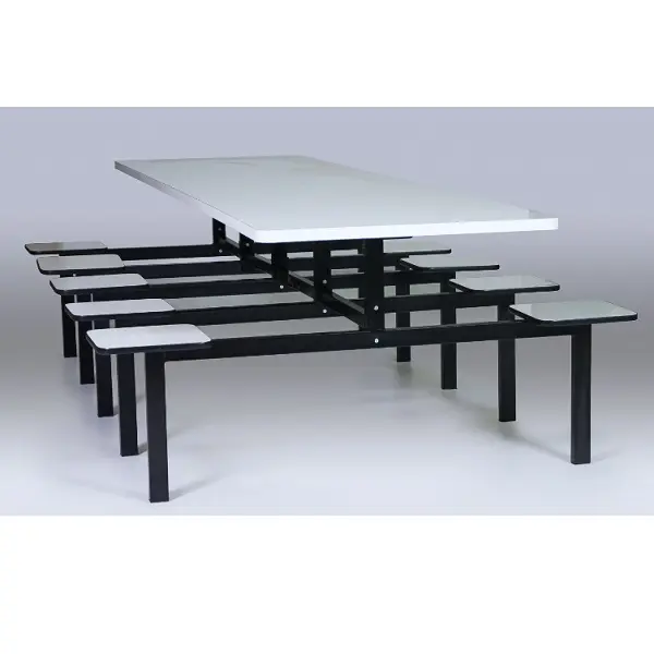 MESA PARA REFEITÓRIO COM BANCO ACOPLADO