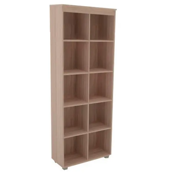 ESTANTE DE MADEIRA COM NICHO