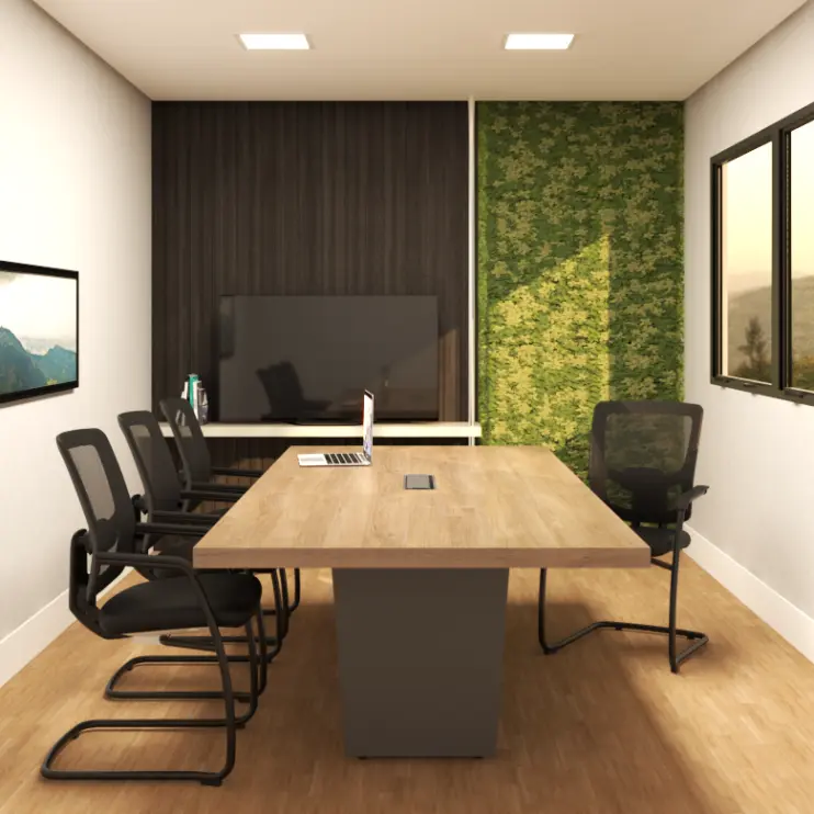 MESA REUNIÃO RETANGULAR BOSS