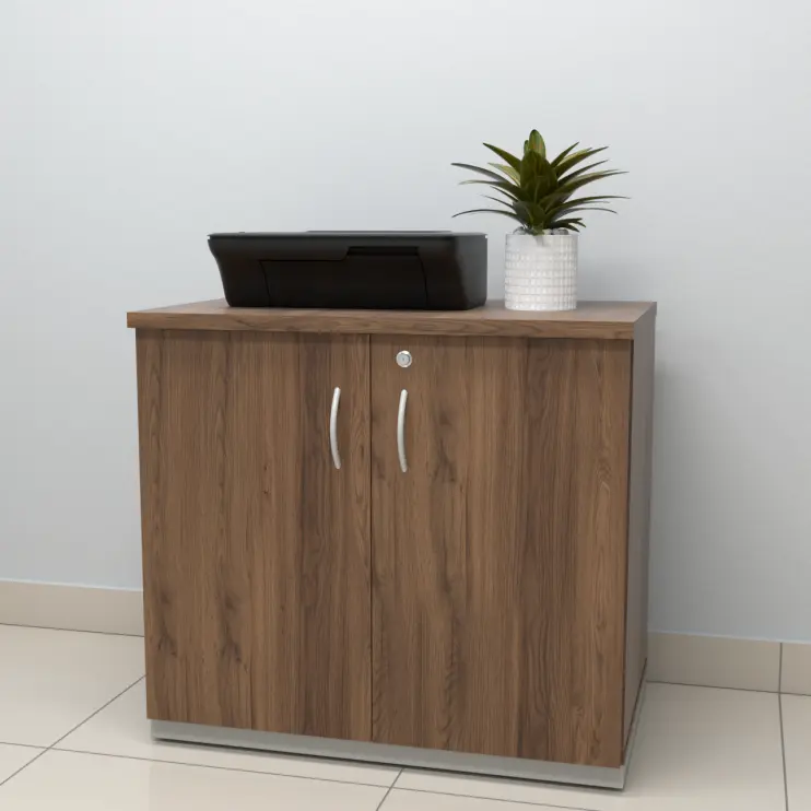 ARMÁRIO BAIXO FECHADO COM 2 PORTAS