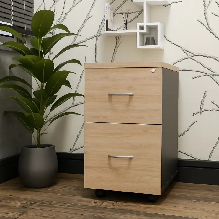 GAVETEIRO VOLANTE COM 2 GAVETAS