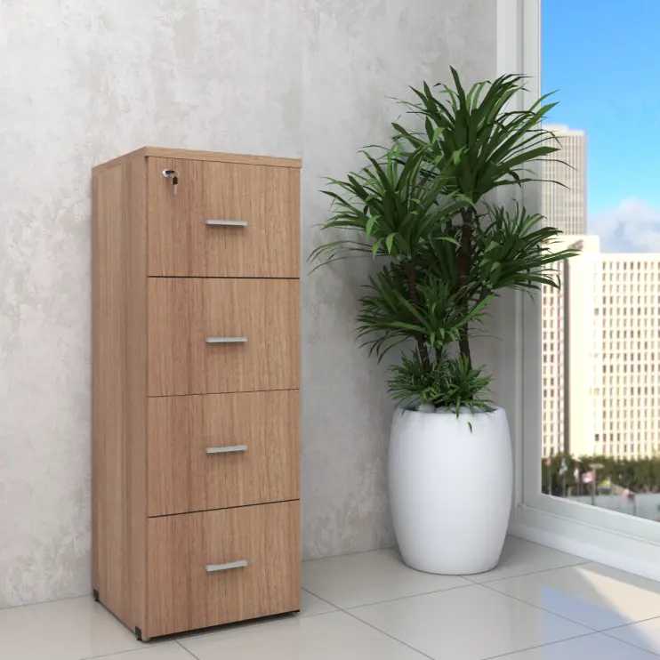 ARQUIVO COM 4 GAVETAS PARA PASTA - RP