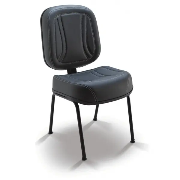 CADEIRA PLUG DIRETOR COM BASE FIXA PÉ PALITO