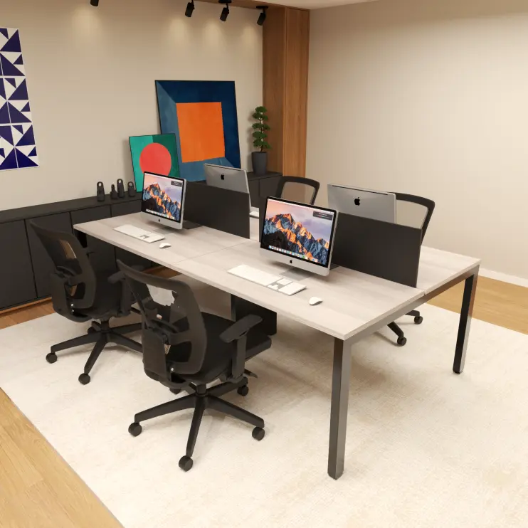 PLATAFORMA DUPLA PÉ AÇO