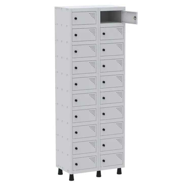 ARMÁRIO PORTA OBJETOS COM 20 PORTAS