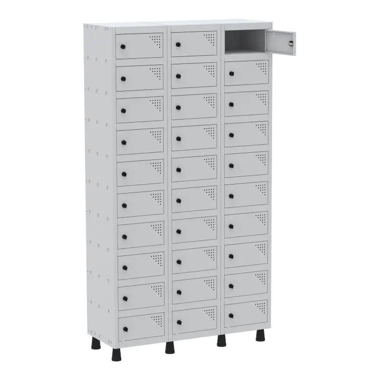 ARMÁRIO PORTA OBJETOS COM 30 PORTAS