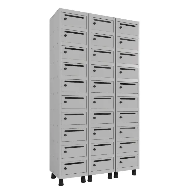 ARMÁRIO CAIXA POSTAL COM 30 PORTAS