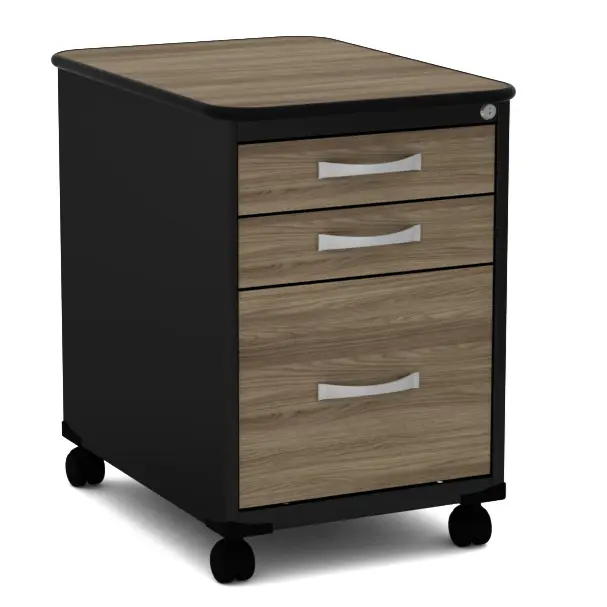 GAVETEIRO VOLANTE COM 3 GAVETAS