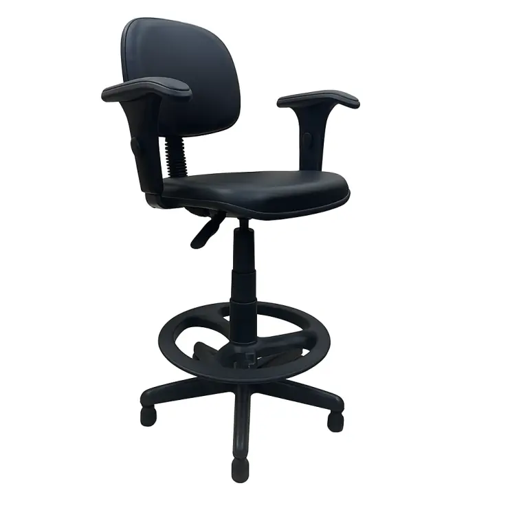 CADEIRA SECRETÁRIA CAIXA TOPÁZIO COM BRAÇOS