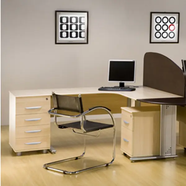 MESA DELTA COM GAVETEIRO JUNÇÃO