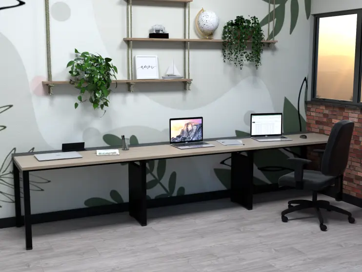 PLATAFORMA DE TRABALHO LADO A LADO