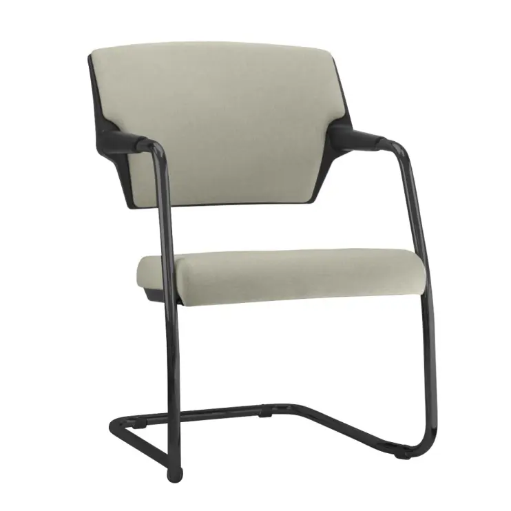 CADEIRA YELENA FIXA COM ENCOSTO SEMIRREVESTIDO