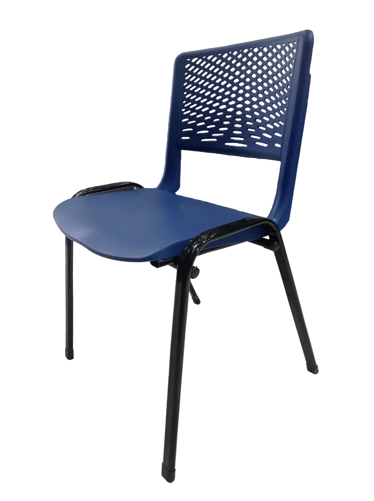 CADEIRA FIXA PÉ PALITO EM POLIPROPILENO VERONA