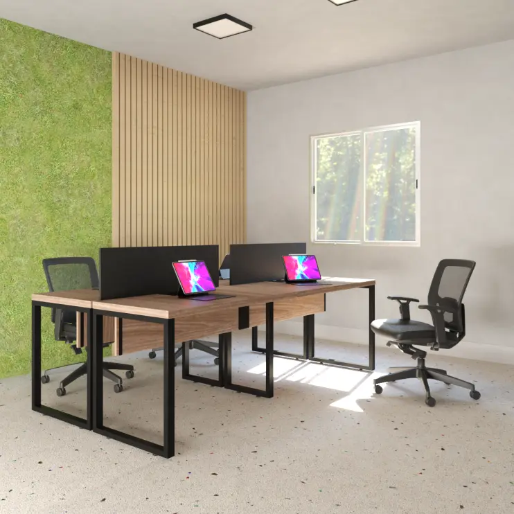 PLATAFORMA DUPLA PÉ AÇO