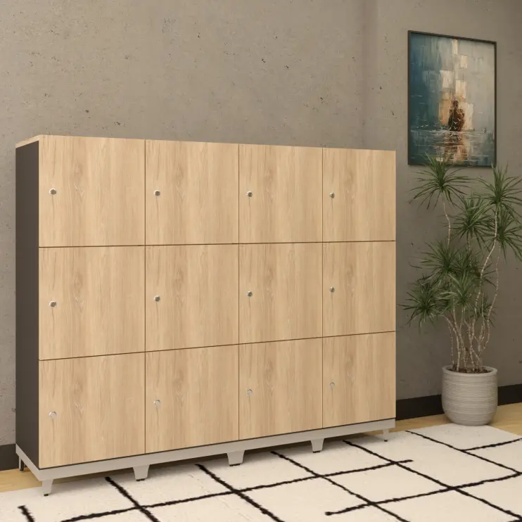 GUARDA-VOLUMES DE 12 PORTAS