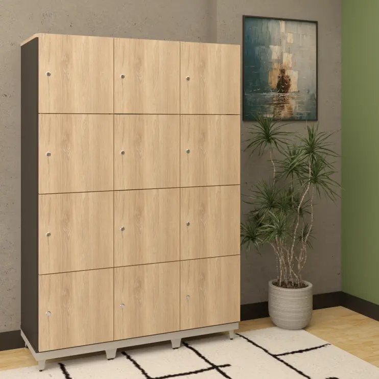 GUARDA-VOLUMES DE 12 PORTAS