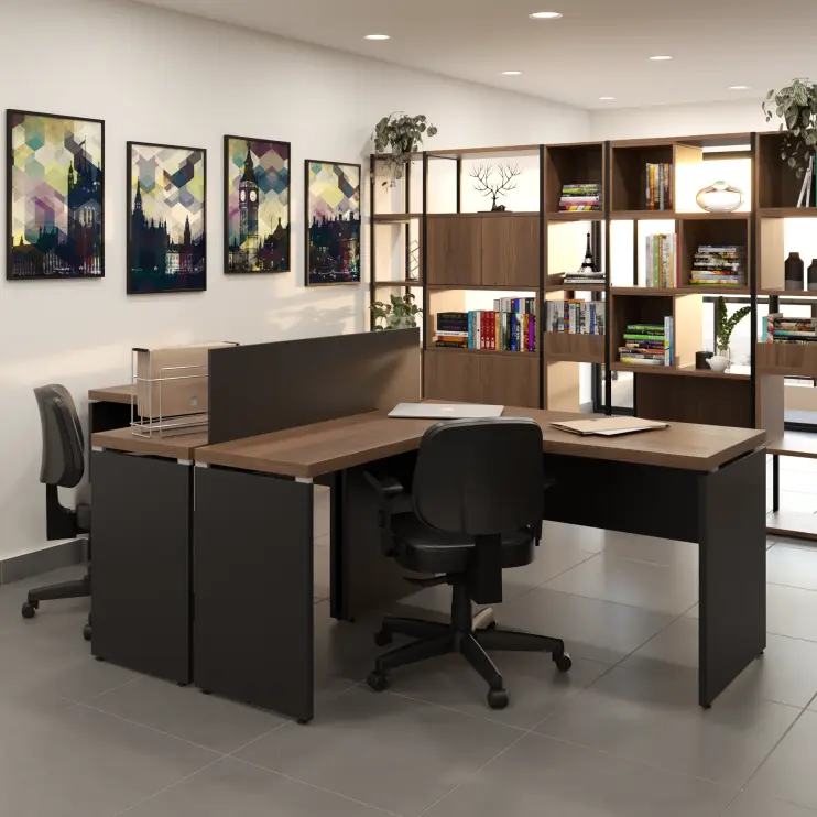 ESTAÇÃO DE TRABALHO DE 2 LUGARES